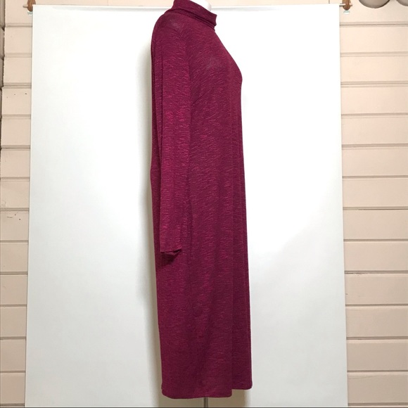 *NWT* PROJECT RUNWAY Knit Turtleneck Midi Dress - Picture 3 of 8